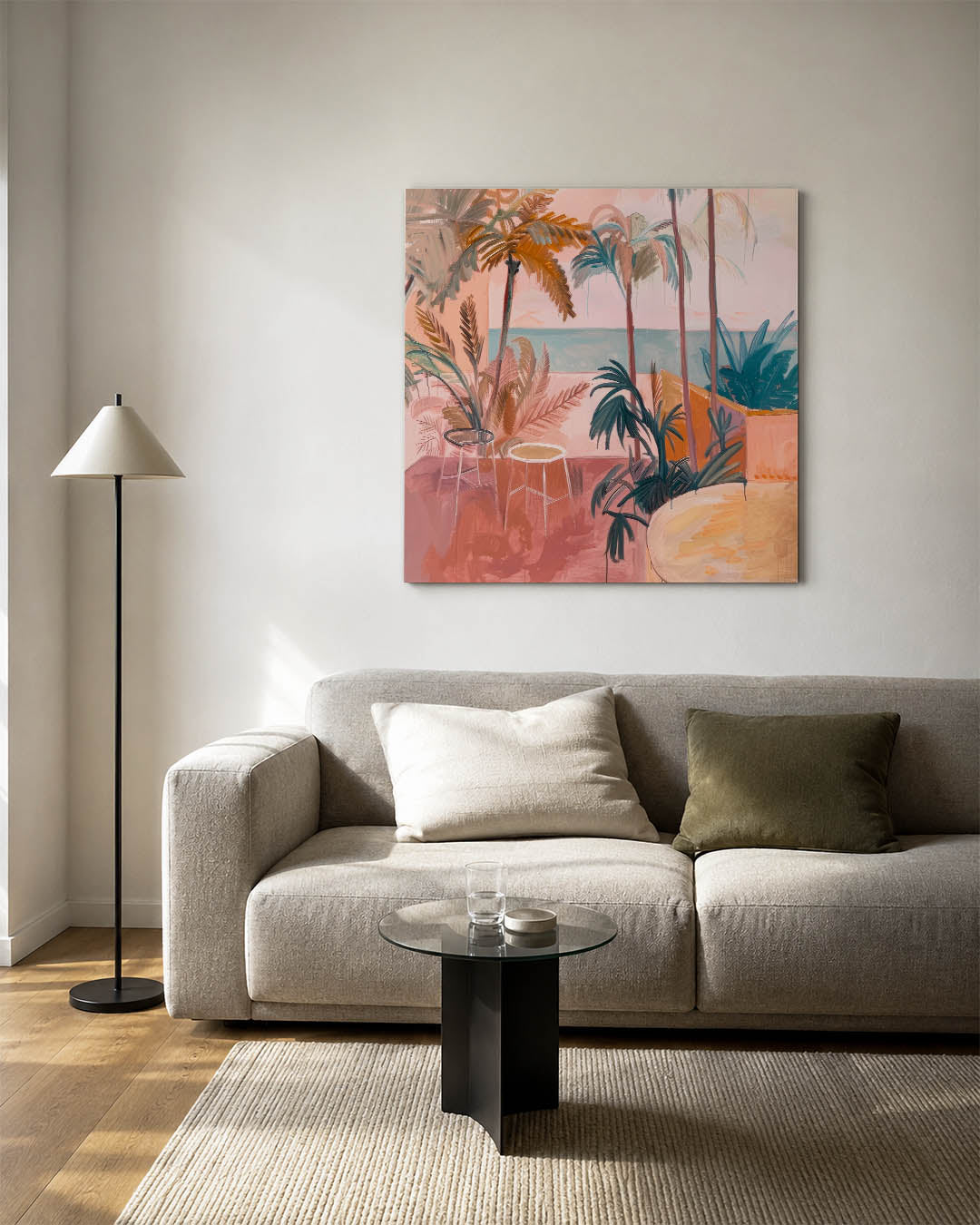 Tropische droomtuin Kunstwerk