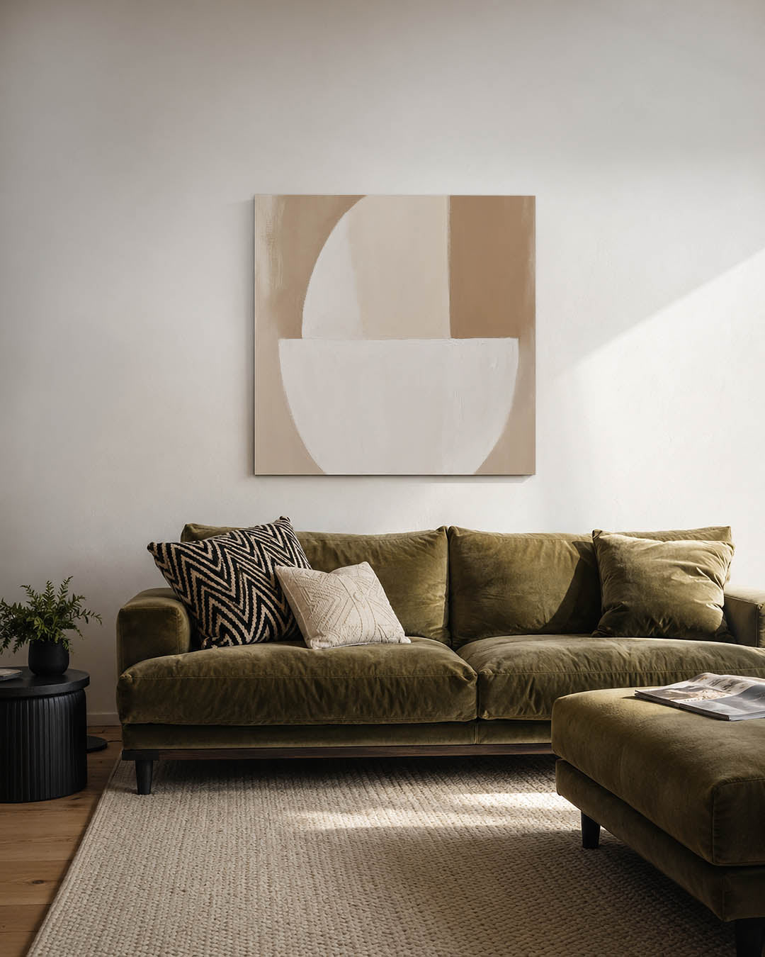 Geometrische vormen Kunstwerk