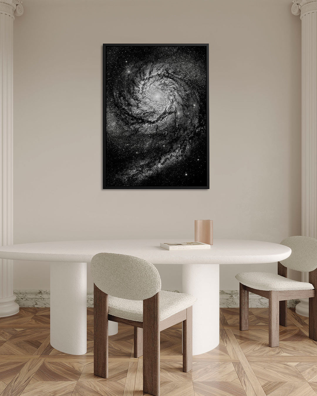 Kosmische spiraal Kunstwerk
