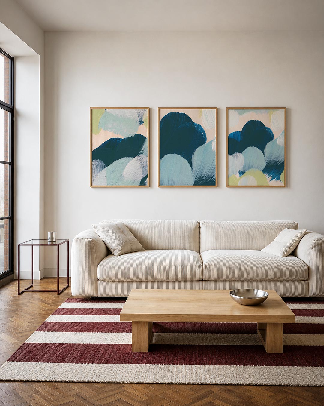 Kleurvlakken harmonie Posterset