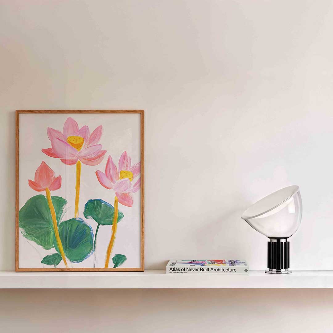 Lotusbloemen Poster