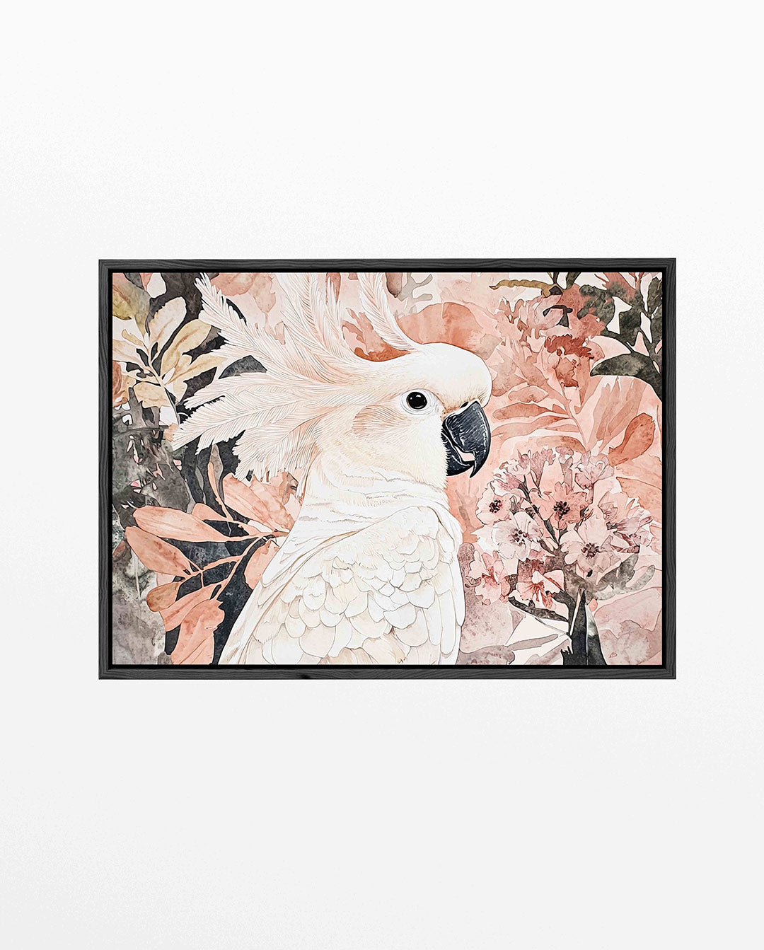 Exotische vogel illustratie Kunstwerk