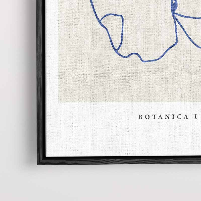 Moderne Botanische Lijntekening Kunstwerk-canvas-dibond-plexiglas-wanddecoratie-WallArtistic