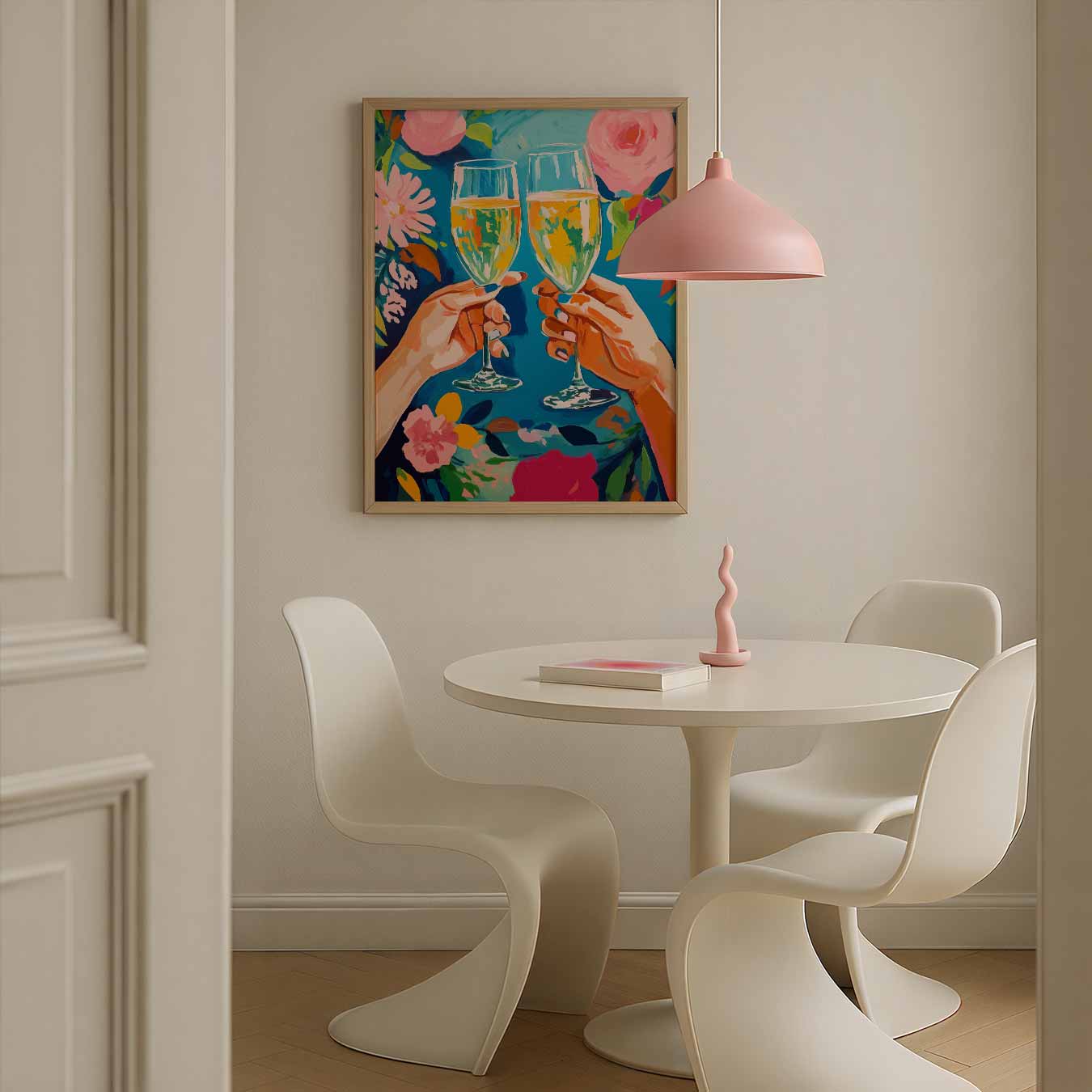 Vrolijke Cheers Poster-WallArtistic