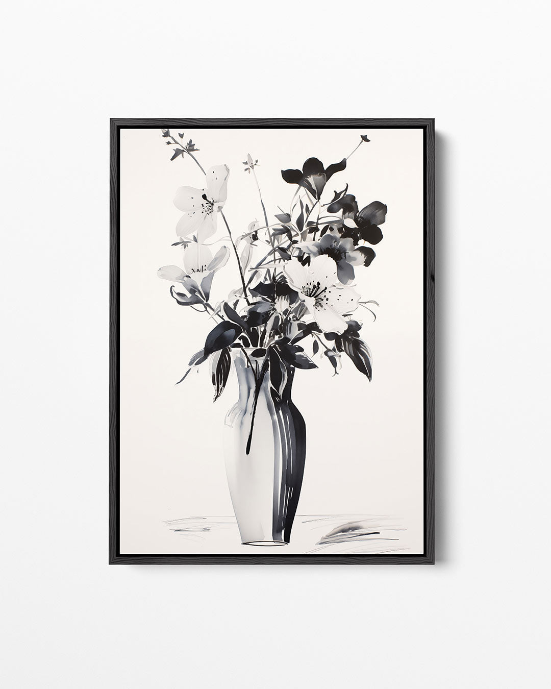 Bloemen in vaas Kunstwerk