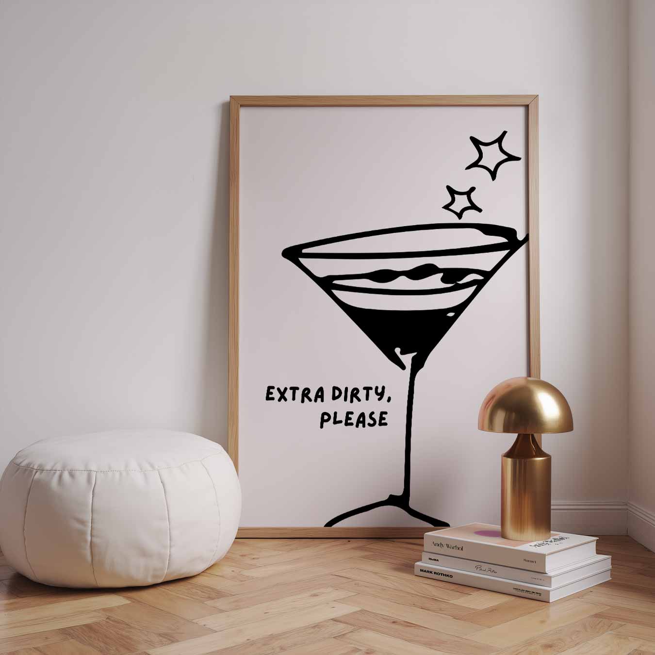 Extra Dirty Martini Poster-WallArtistic