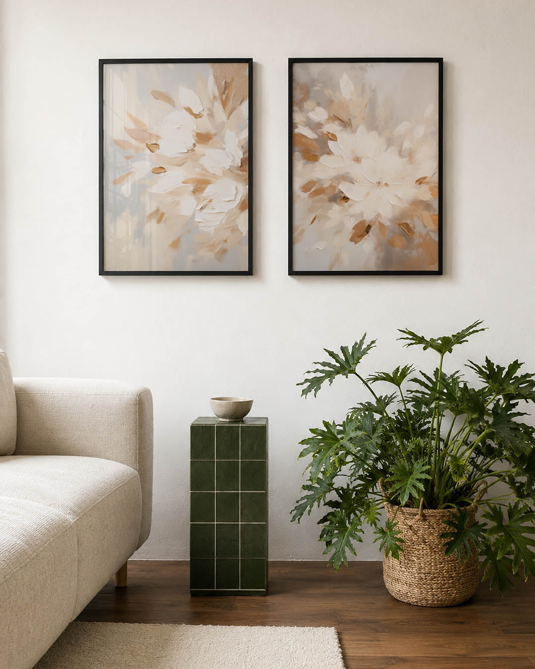 Zachte kleurvlakken Posterset