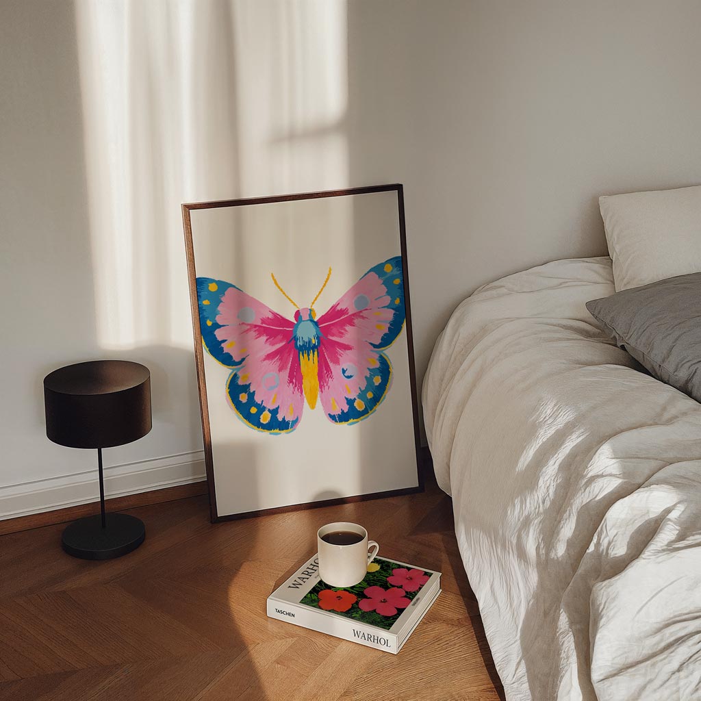 Magische Vlinder Kunstposter-WallArtistic