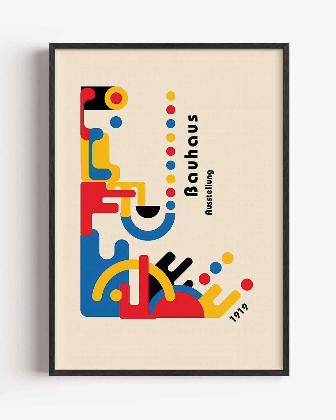 Vormen en kleurvlakken Poster
