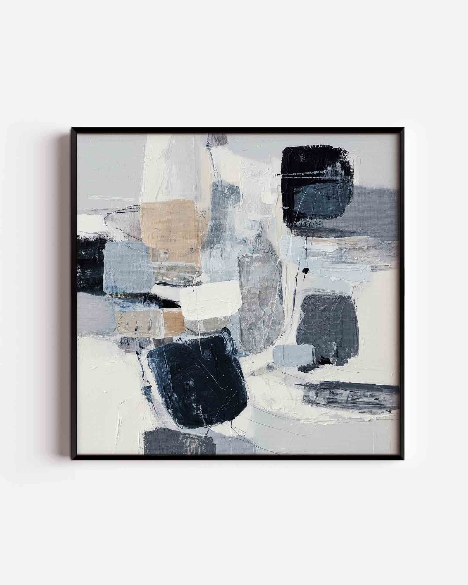 Abstracte vormen Poster