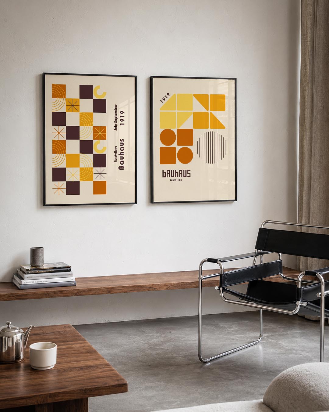 Vormen en vlakkenspel Posterset