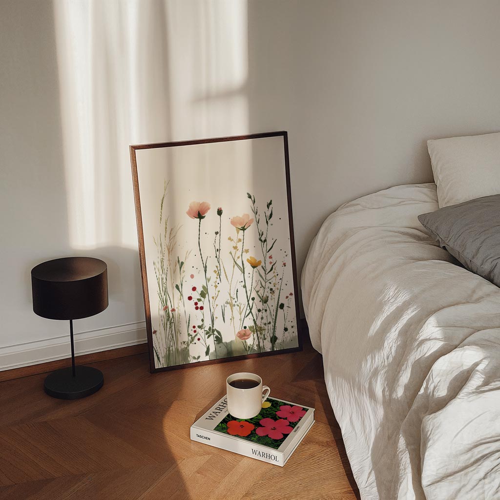 Botanische Bloemenpracht Poster-WallArtistic