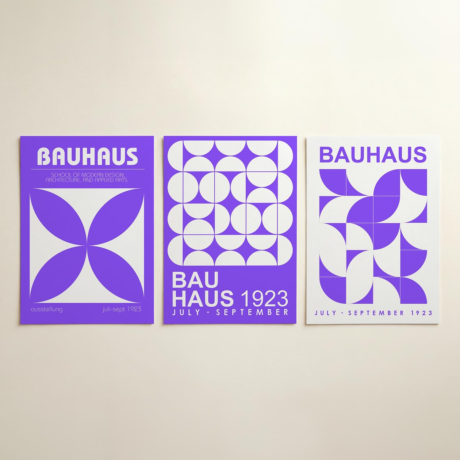 Vorm en kleur Posterset