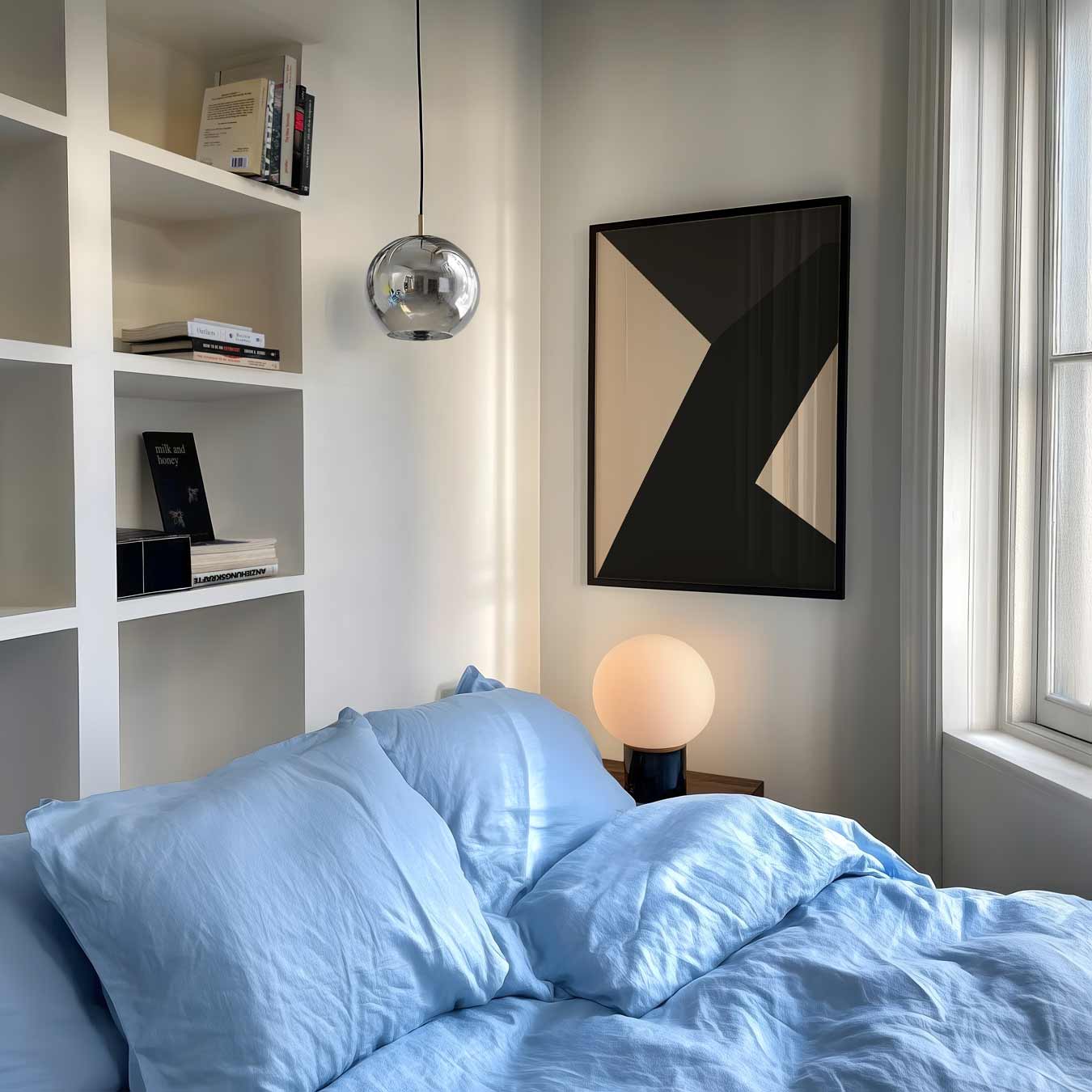 Moderne Abstracte Geometrische Kunst Poster-WallArtistic
