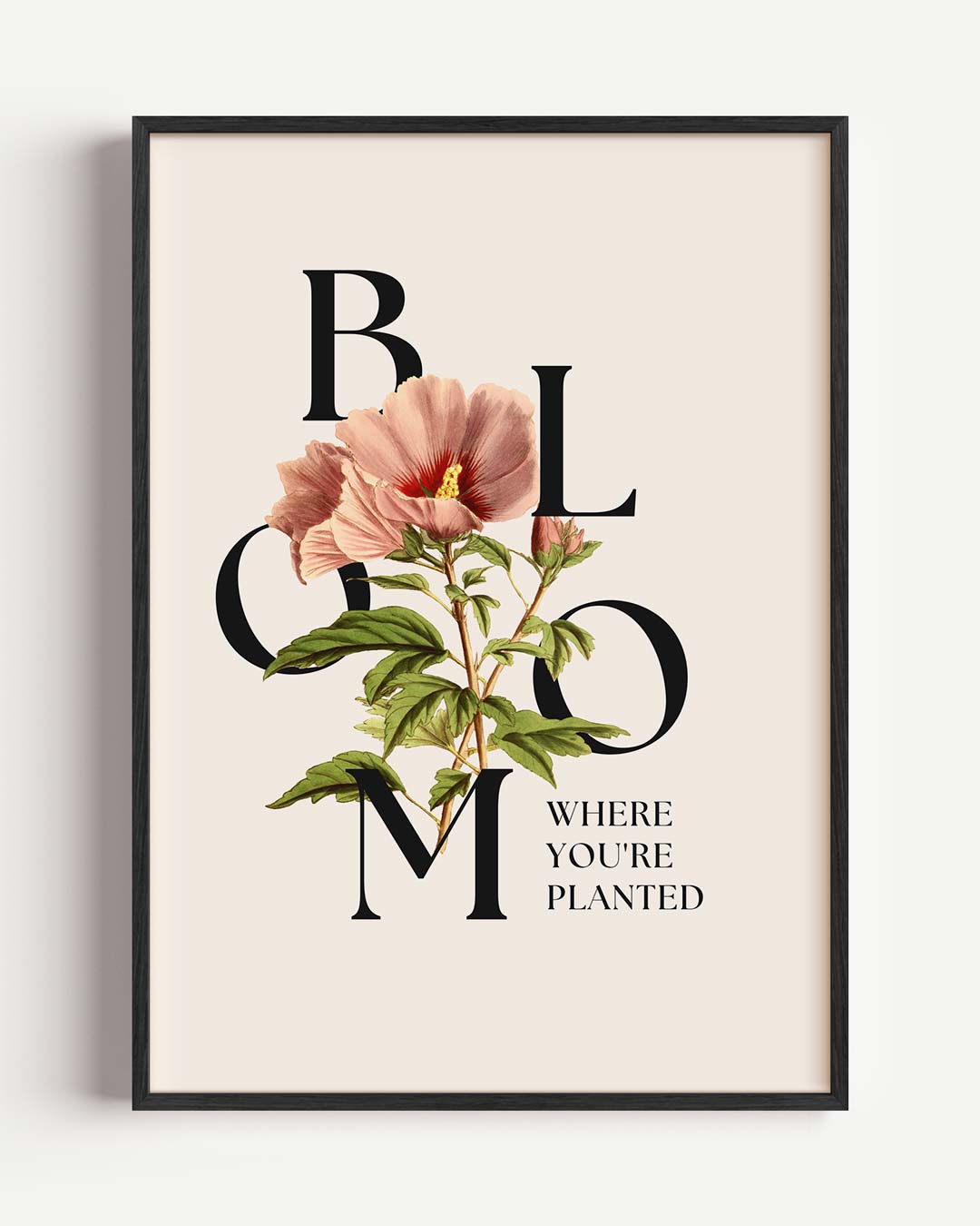 Bloemen Inspiratie Poster-WallArtistic