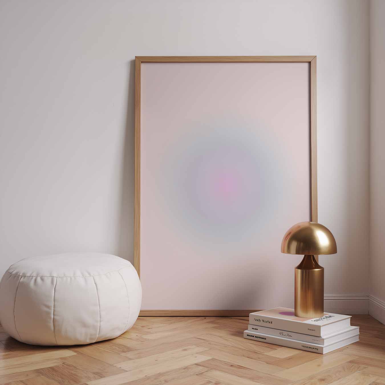 Dromerige Pastel Oase Poster-WallArtistic