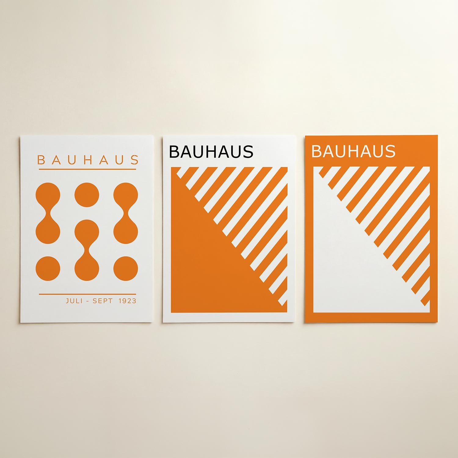 Vormen en vlakken Posterset