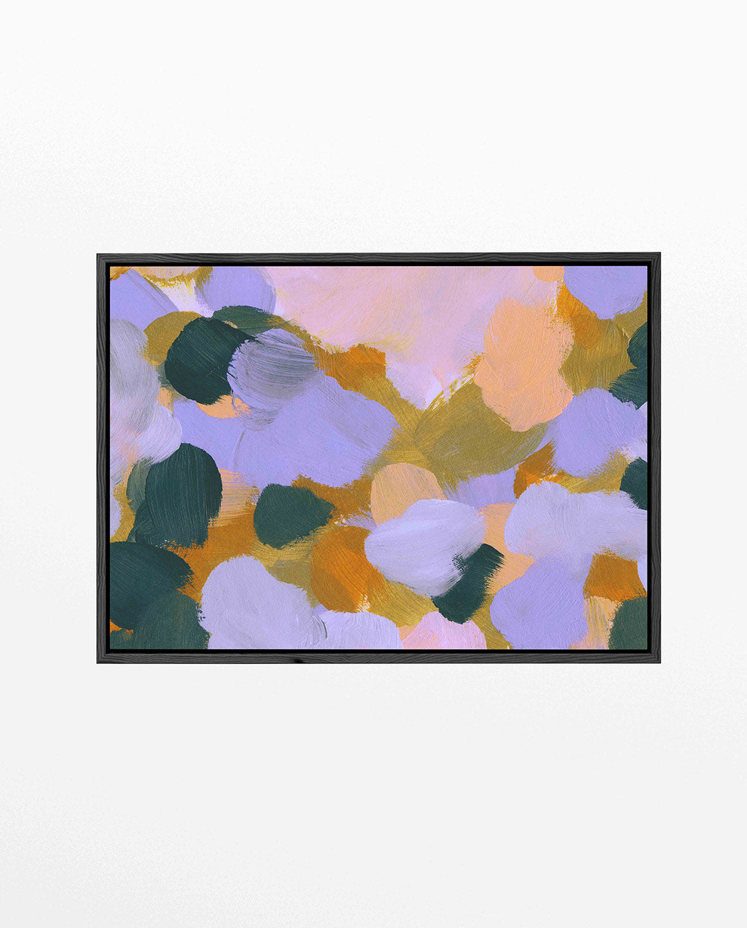 Kleurrijke vegen Kunstwerk