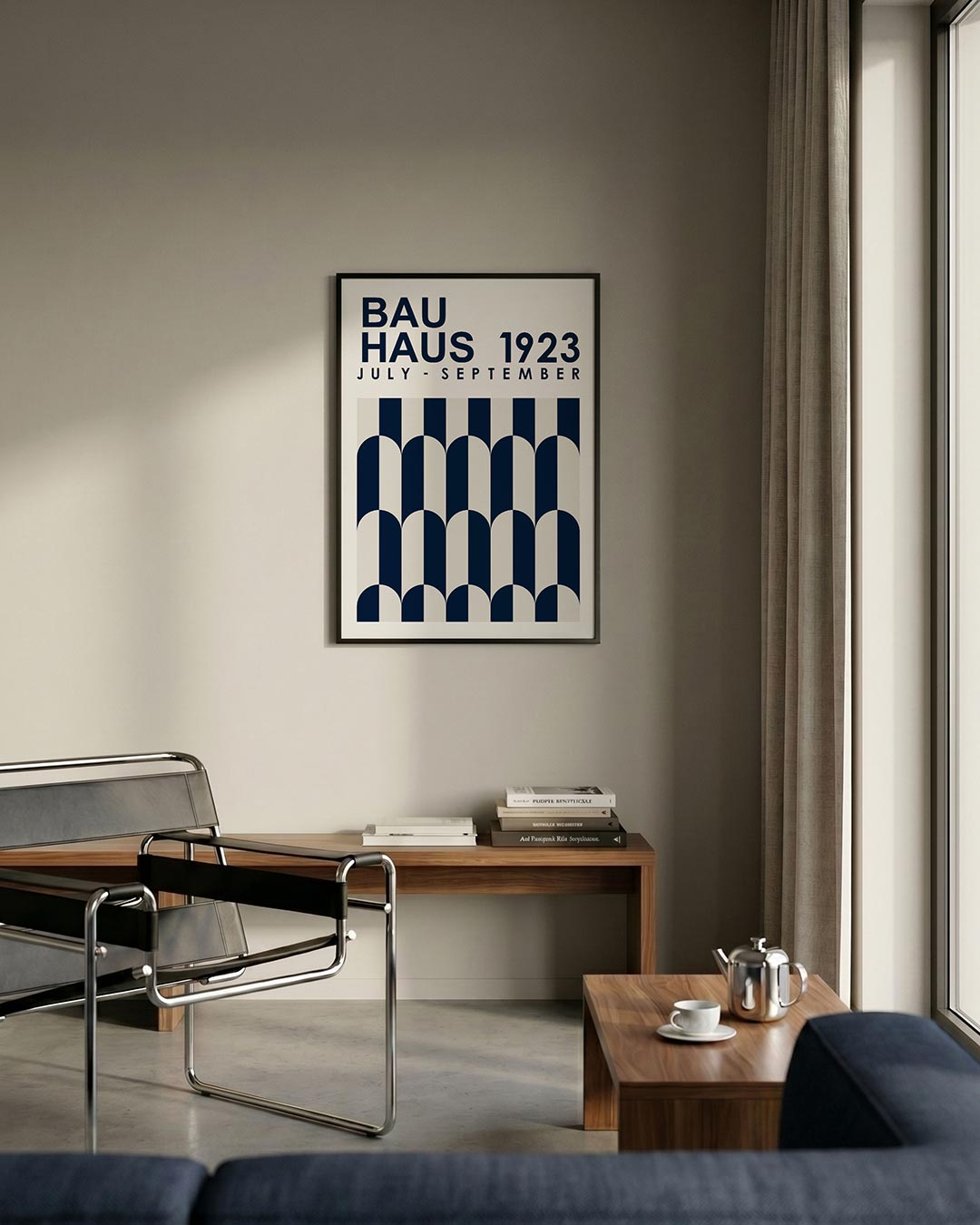 Vormritme en kleur Poster