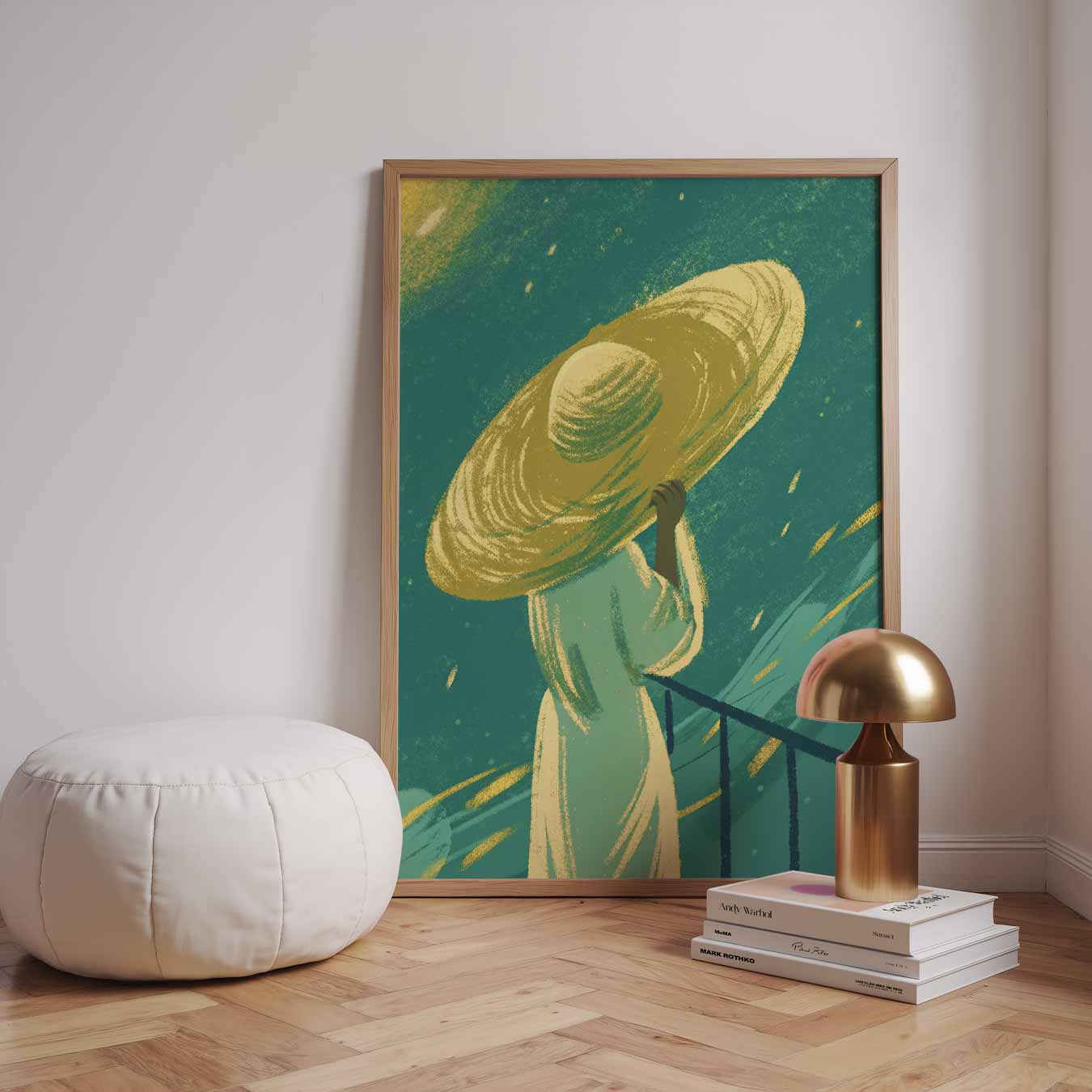 Dagdromen in de Zon Poster-WallArtistic
