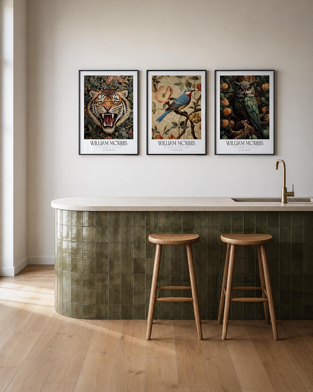 Jungle tijger Posterset