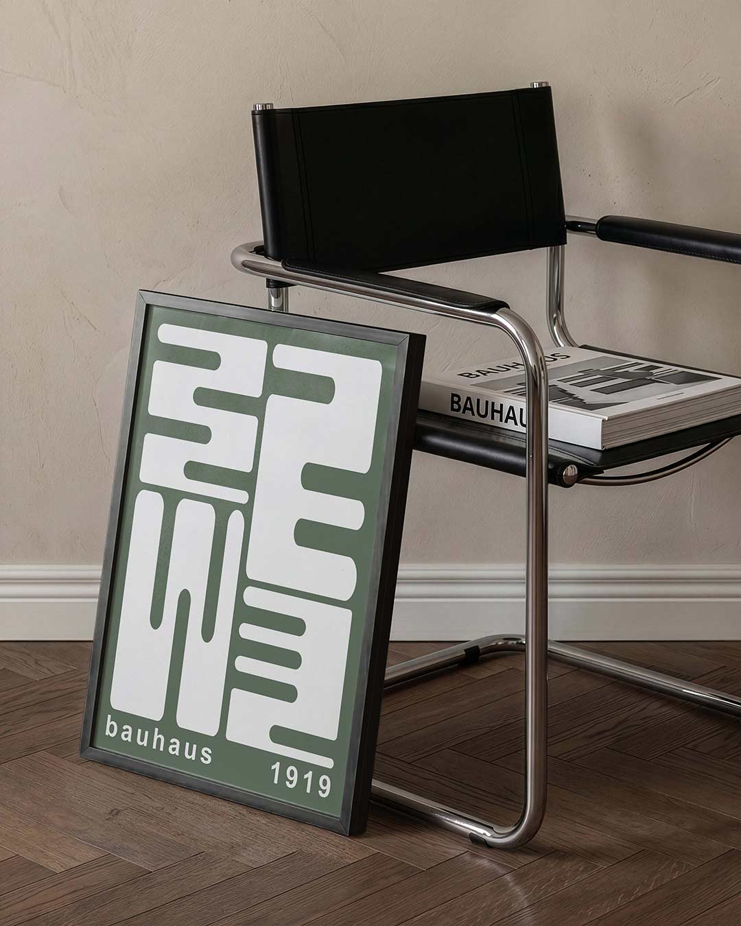 Vorm en lijnenspel Poster