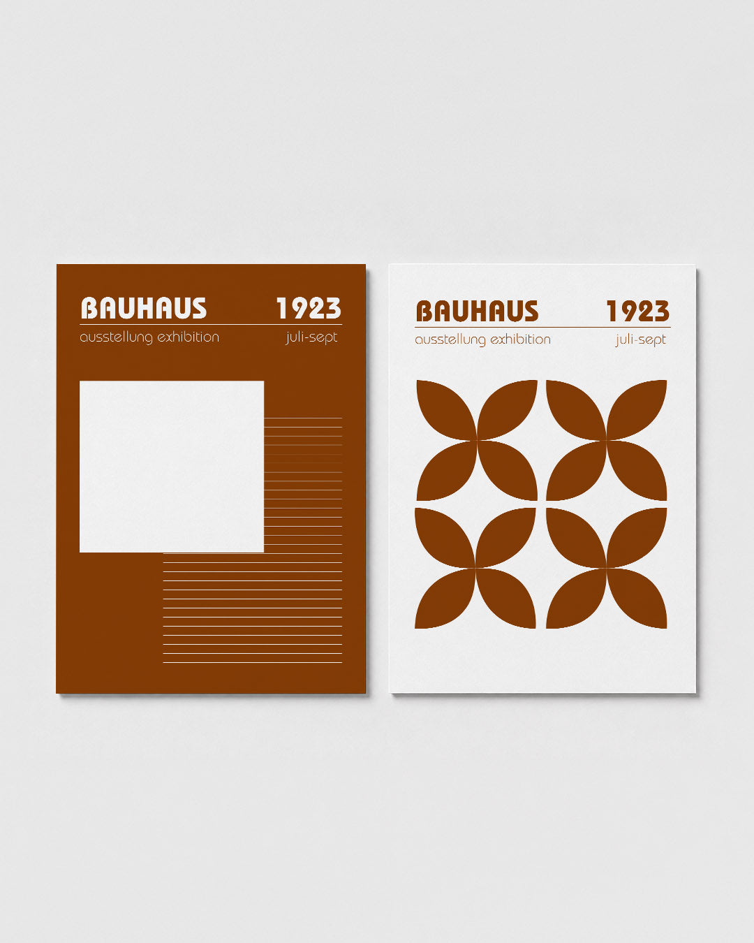 Lijnen en vlakkenspel Postersets