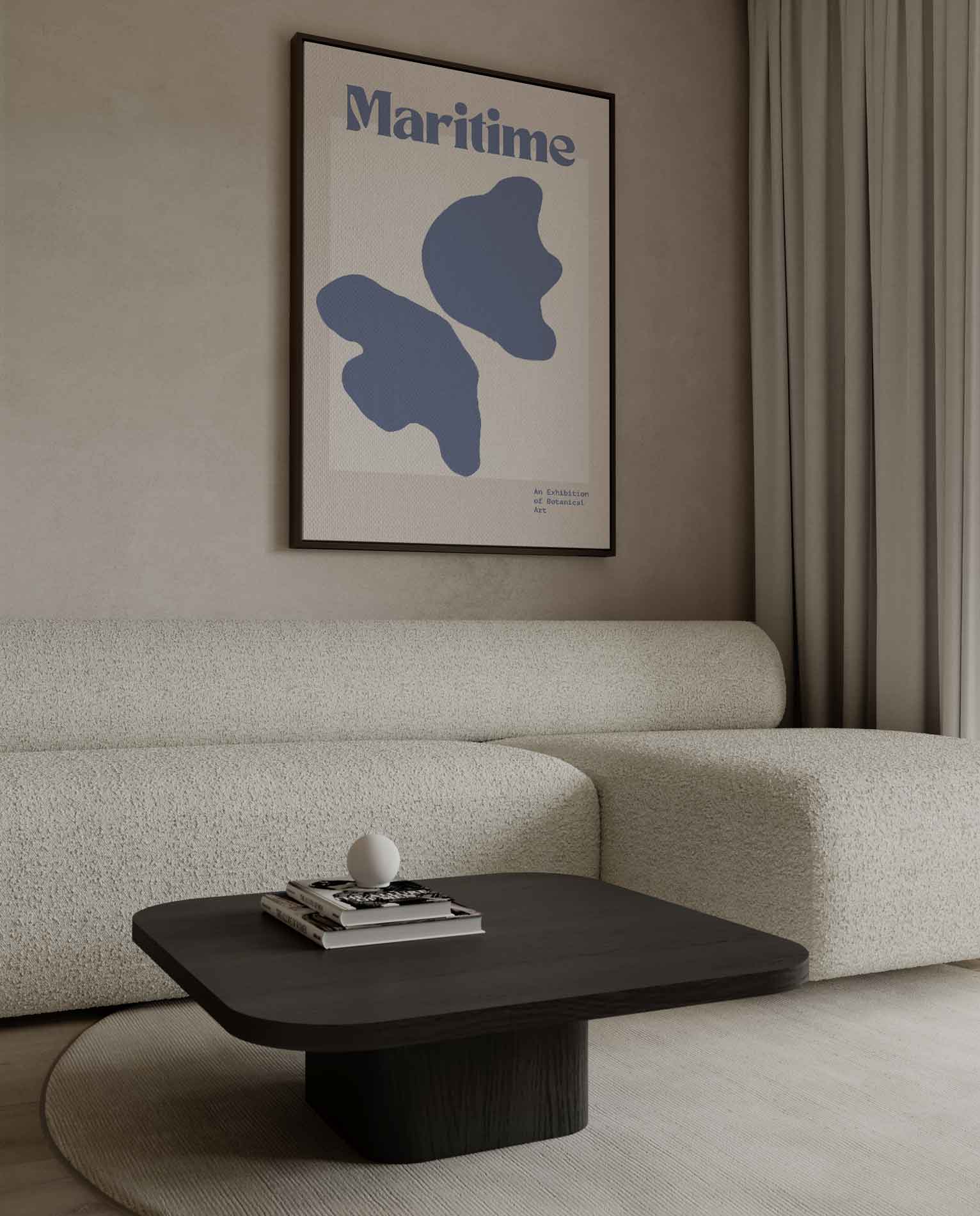 Maritime Botanische Sferen Kunstwerk-canvas-dibond-plexiglas-wanddecoratie-WallArtistic