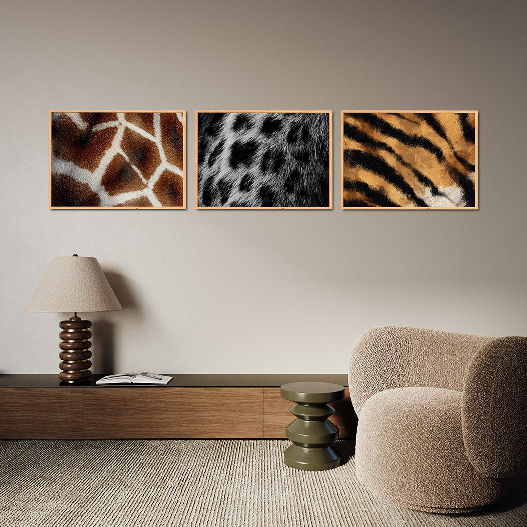 Vorm en textuur Posterset