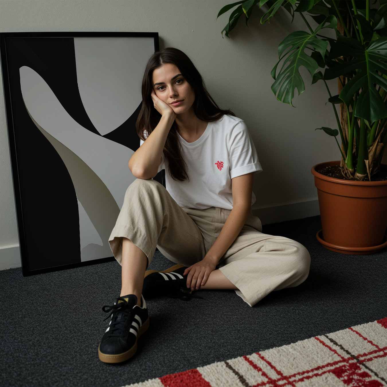 Elegante Abstractie Poster-WallArtistic