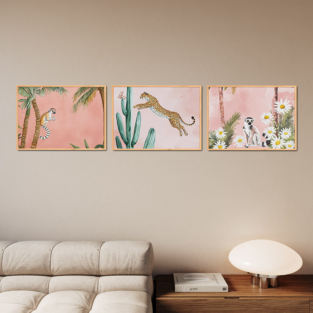 Tropische dierenwereld Posterset