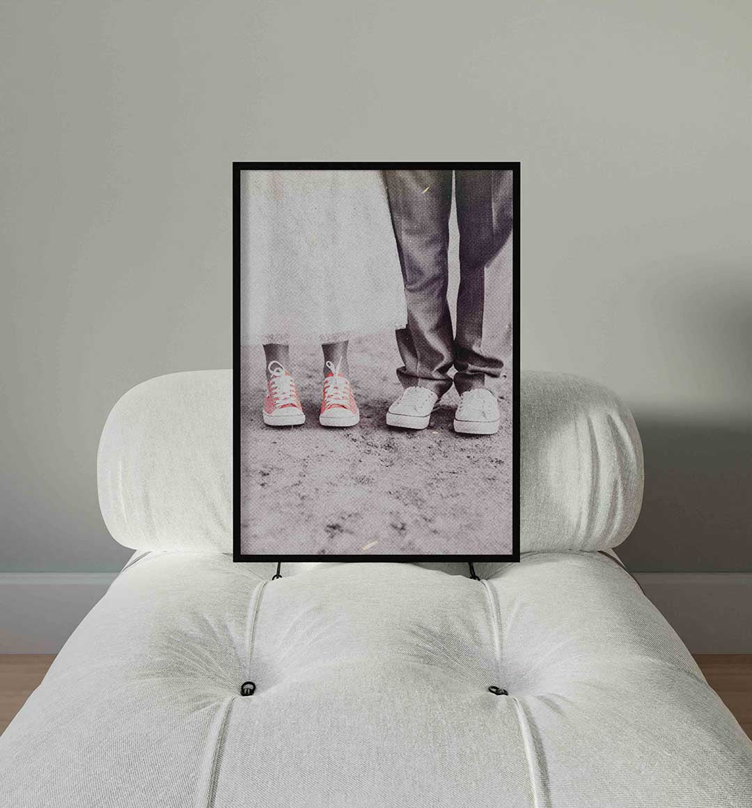 Sneakers en schoenen Poster
