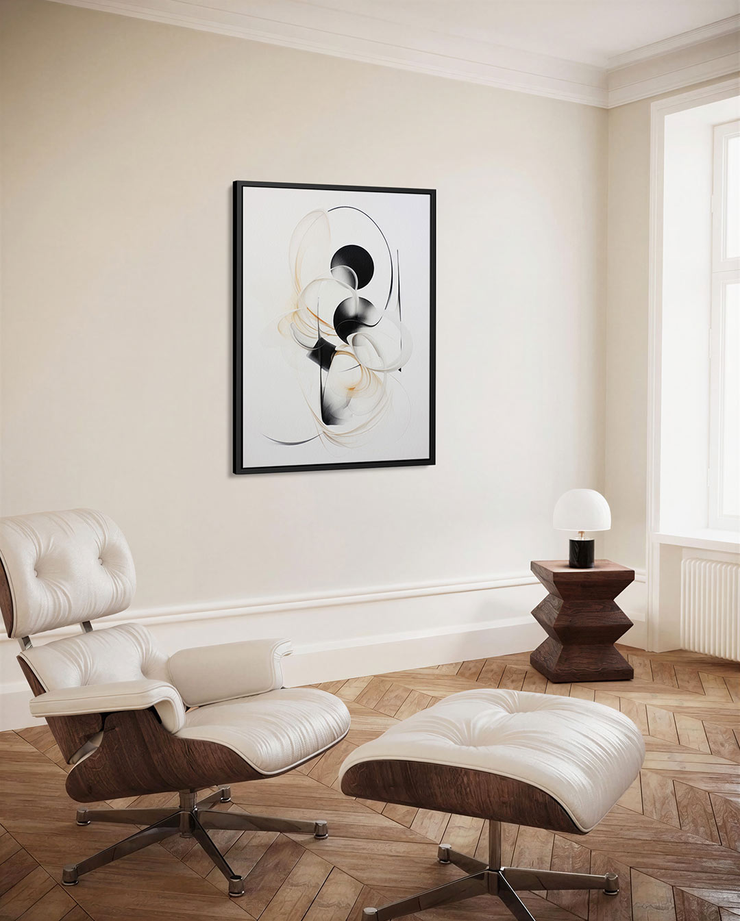Organische vormen Kunstwerk