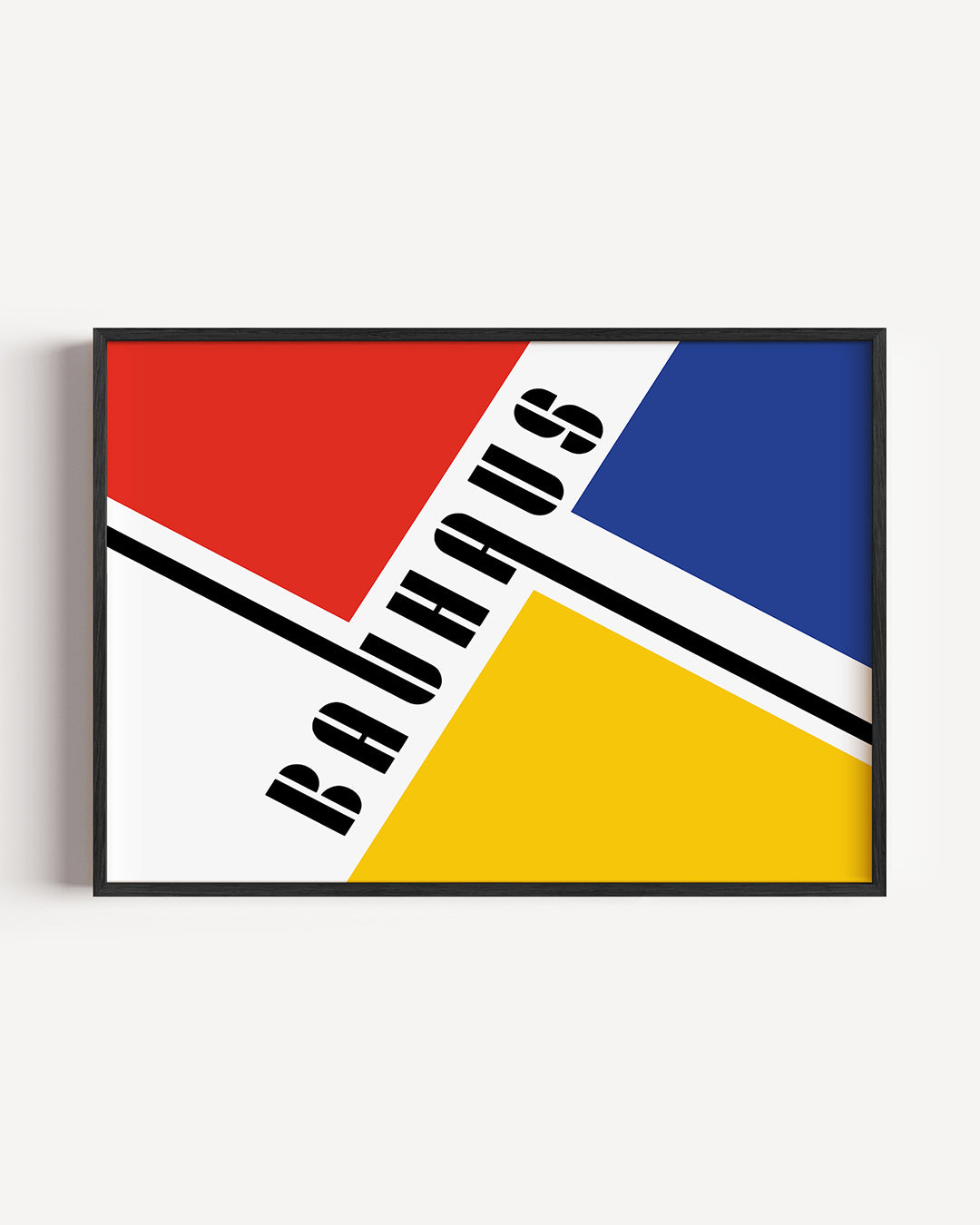 Vorm en kleurvlakken Poster