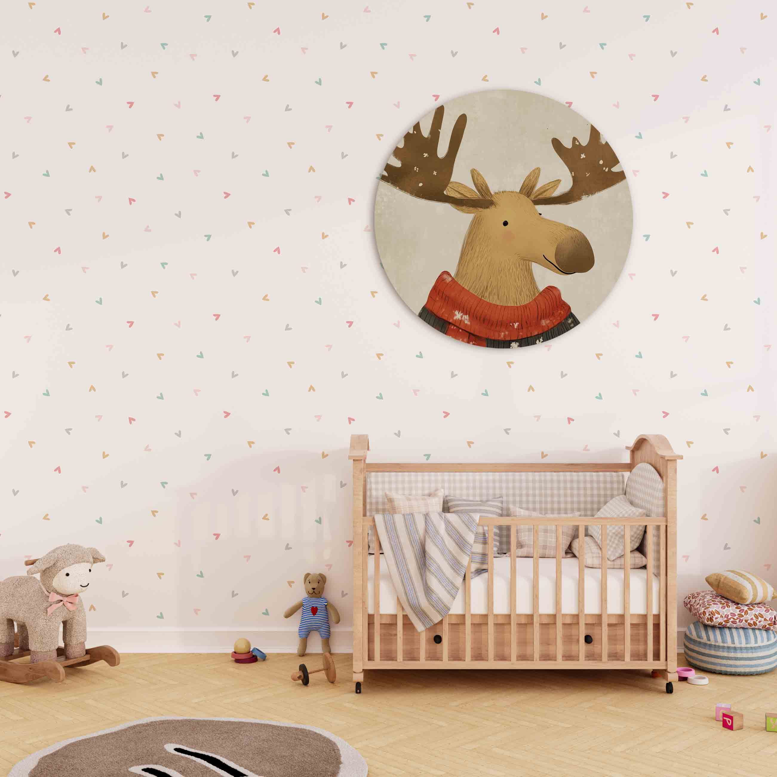 Eland met trui Muurcirkel