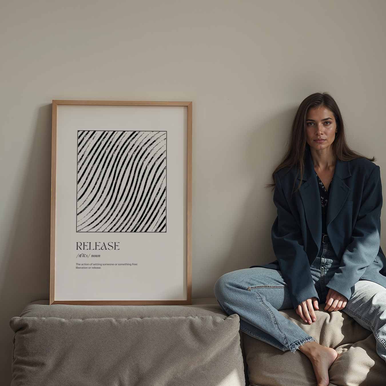 Release - Vrijheid in Stijl Poster-WallArtistic