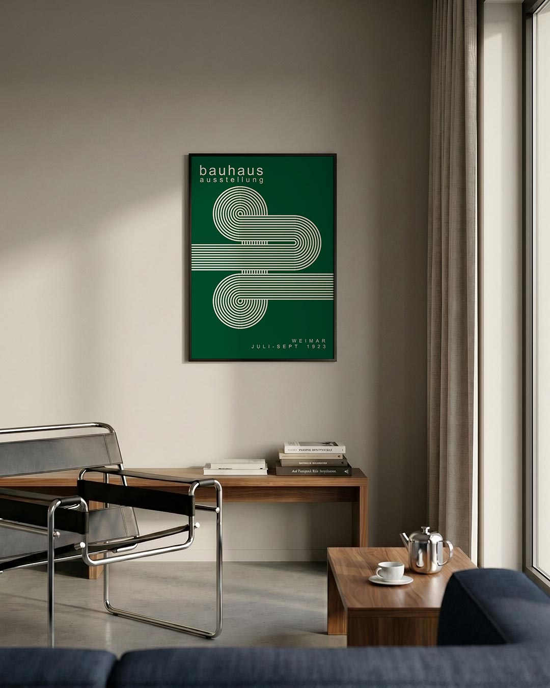 Lijnenspel en vormen Poster
