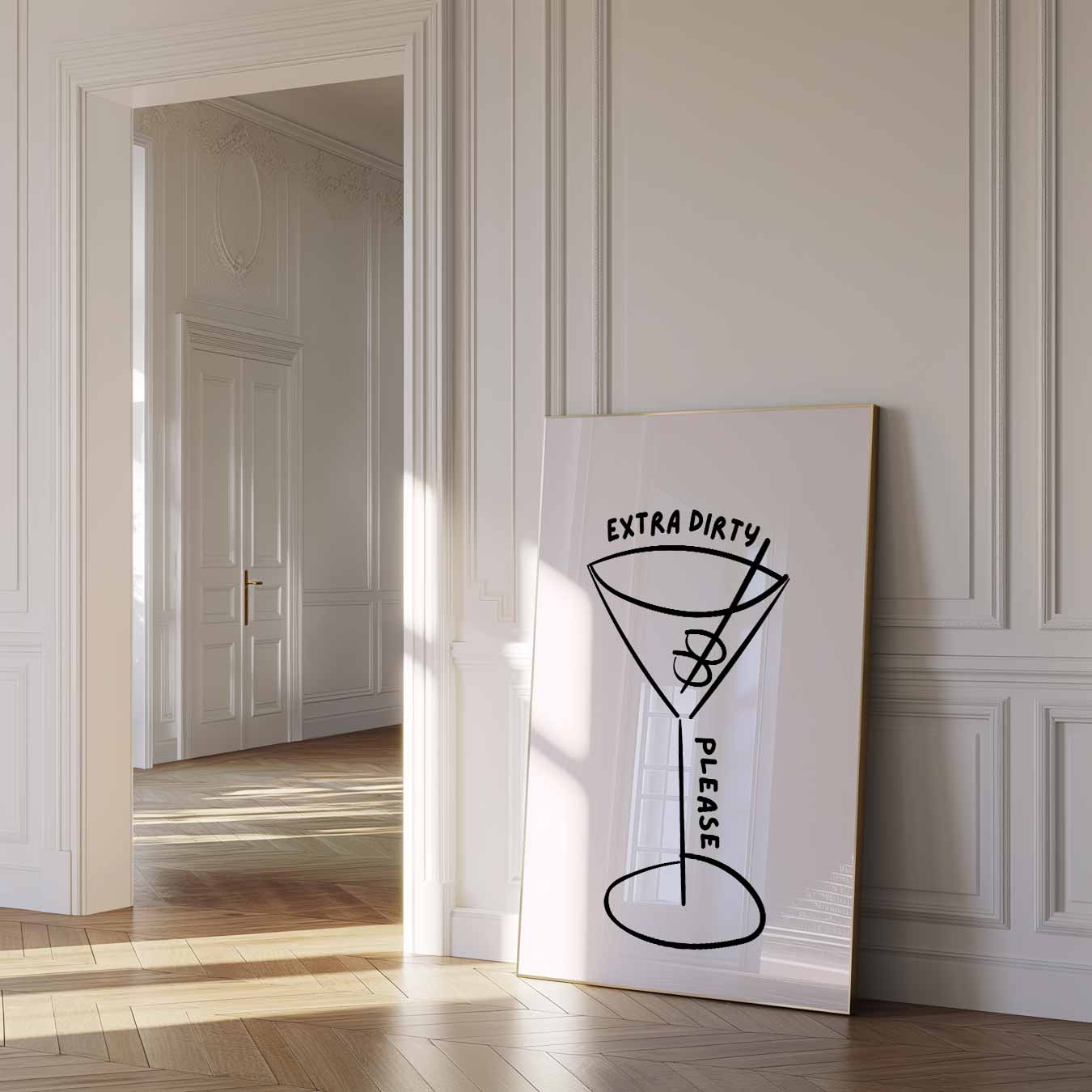 Extra Dirty Please Poster-WallArtistic