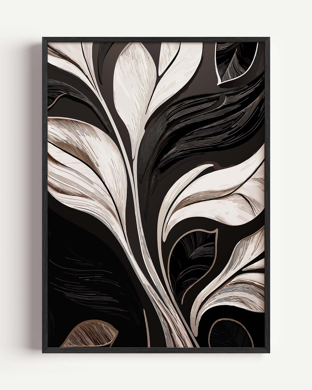Elegant Botanical Kunstwerk Poster-WallArtistic