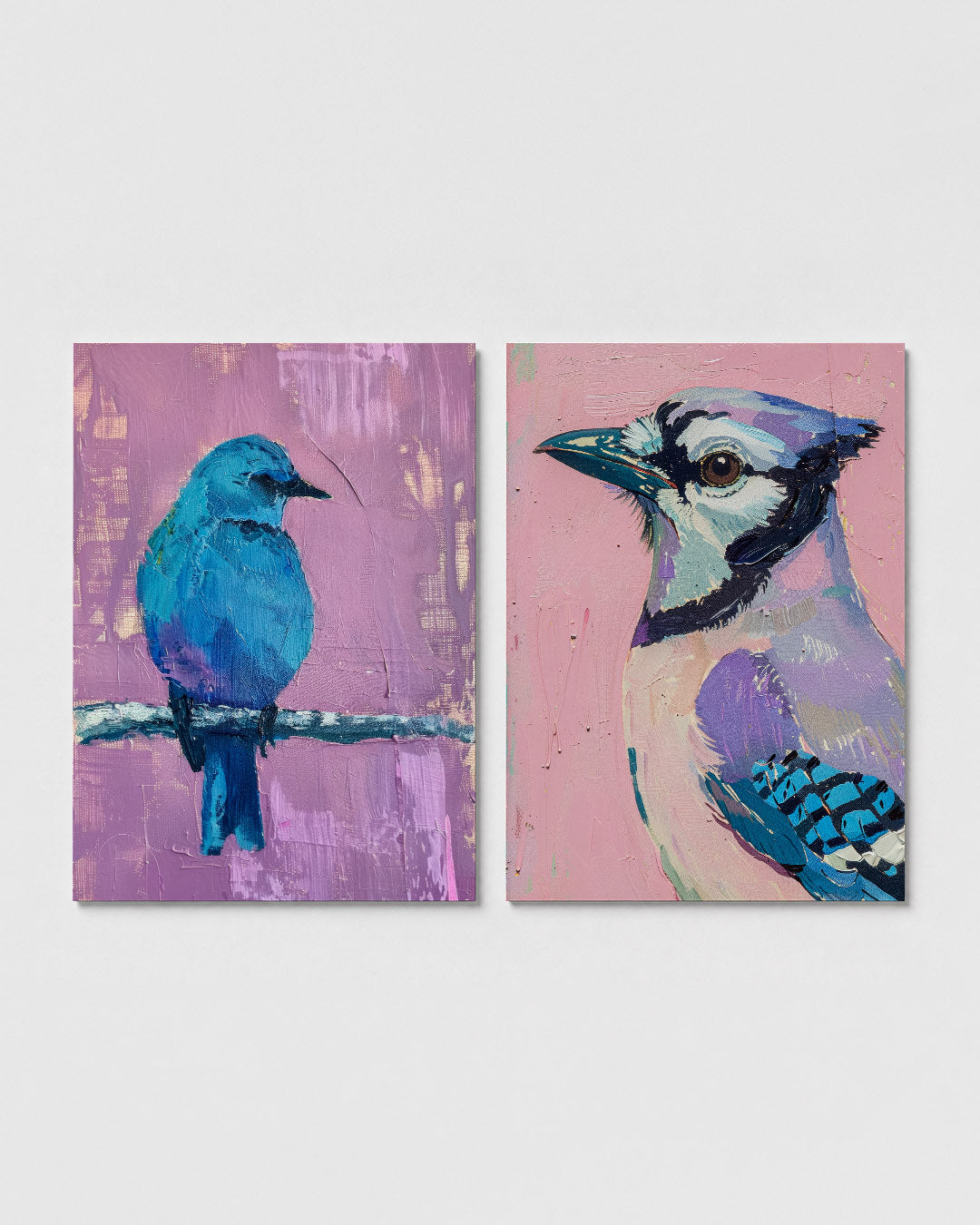 Kleurrijke vogel Posterset