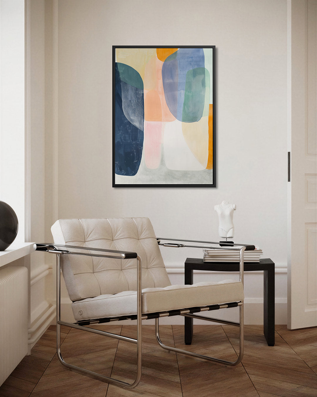 Organische kleurencompositie Kunstwerk