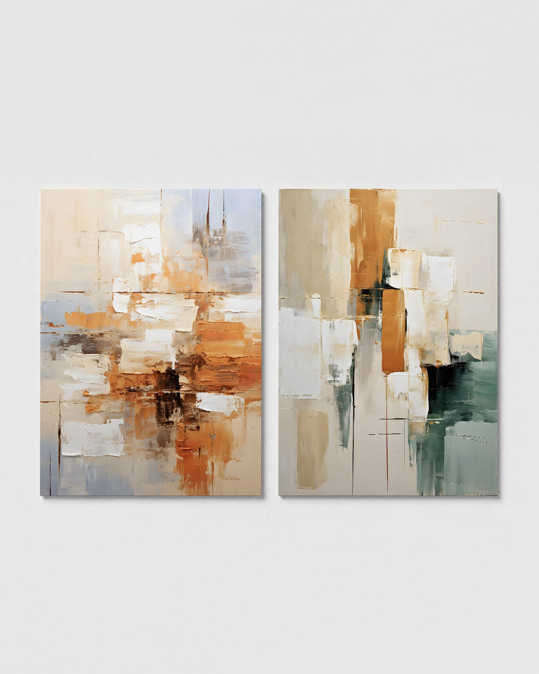 Vorm en kleurvlakken Posterset