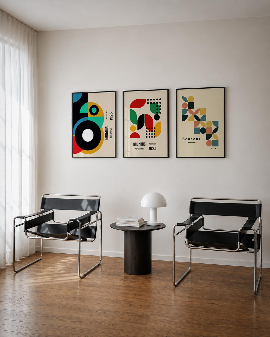 Vormen en kleurvlakken Posterset