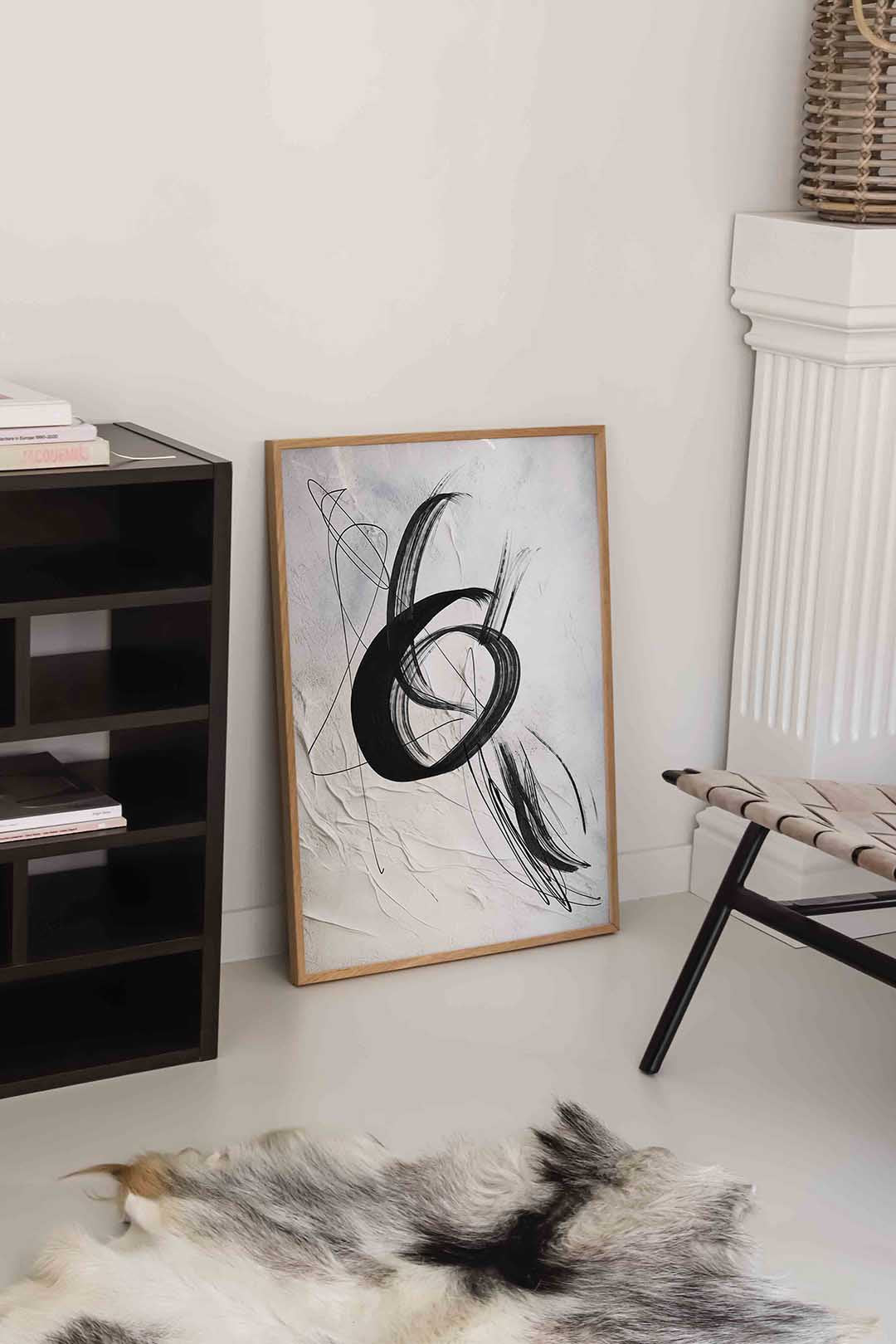 Abstracte lijnen Poster