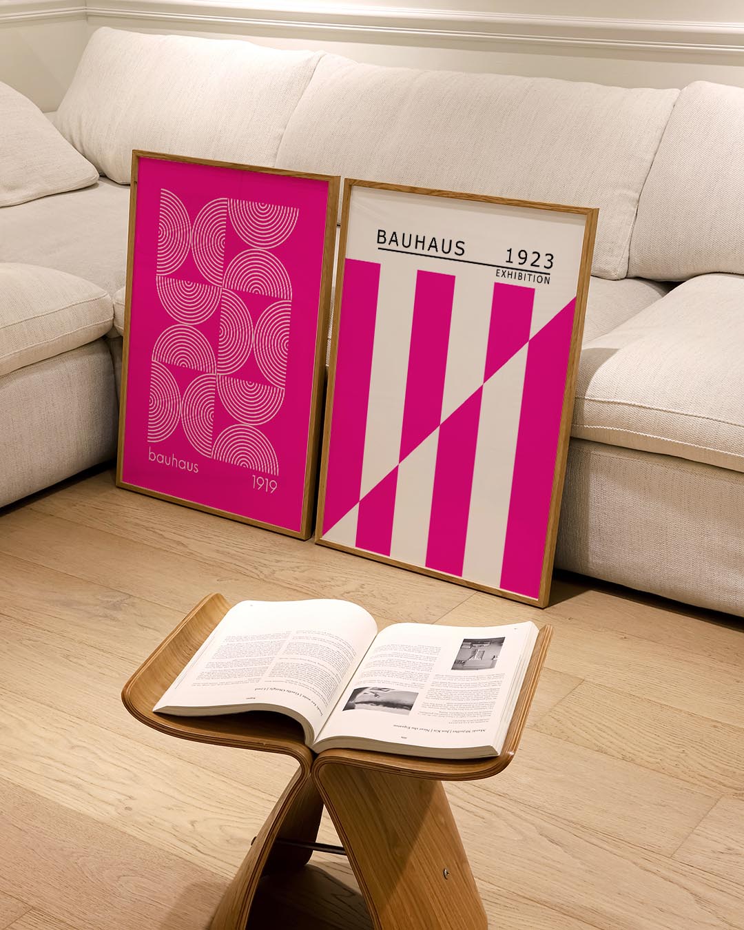 Kleur en lijnenspel Posterset