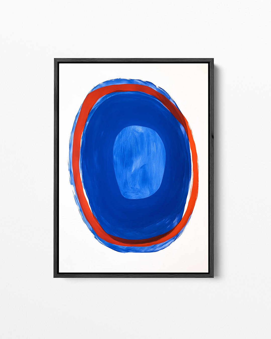 Kleurrijke cirkelcompositie Kunstwerk