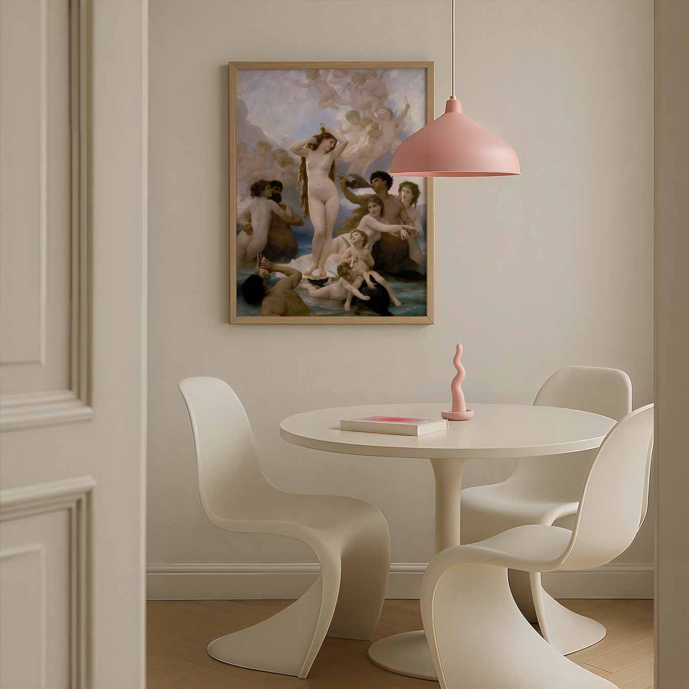 Venus en haar Goddelijke Entourage Poster-WallArtistic