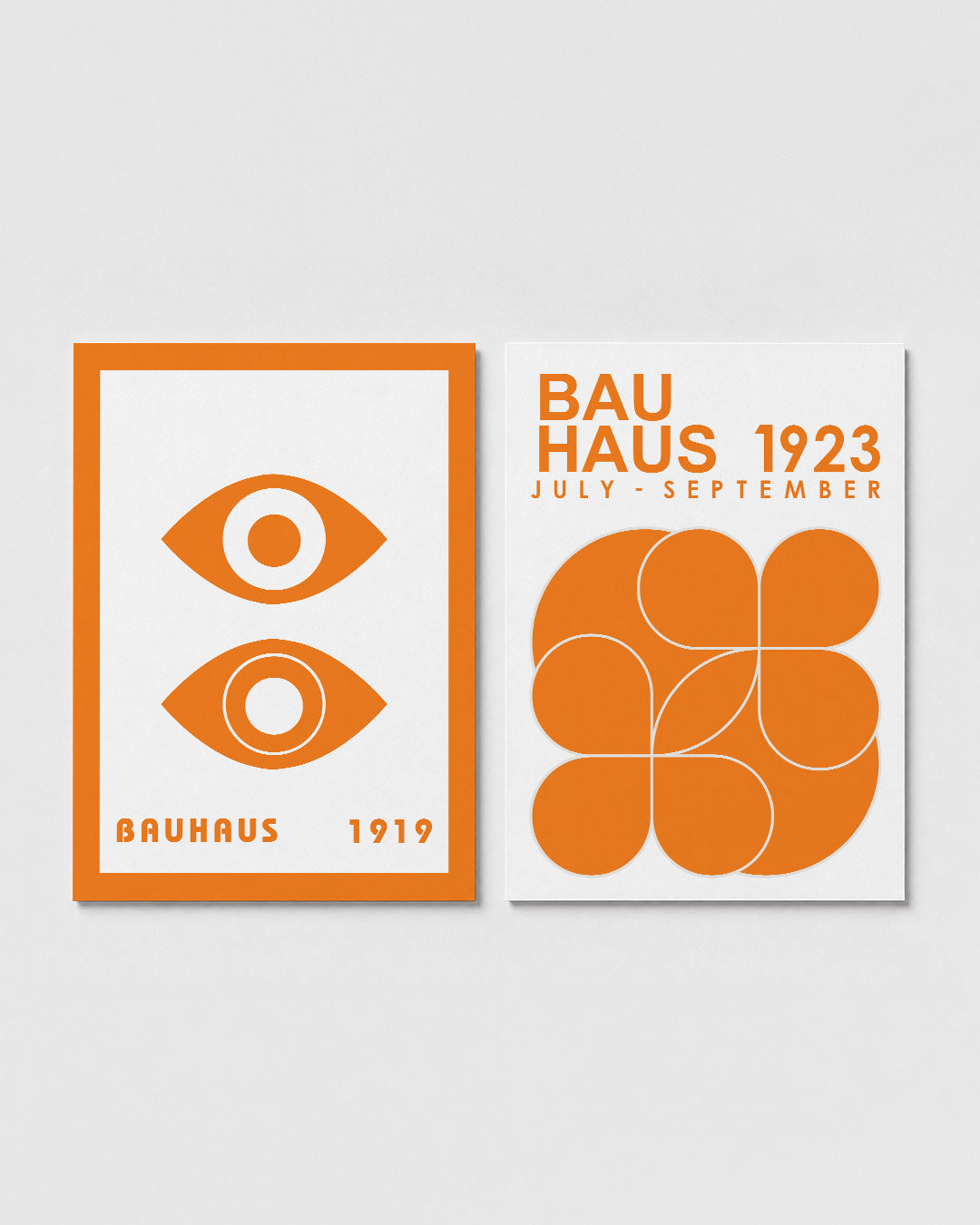 Oogvormen en kleur Posterset