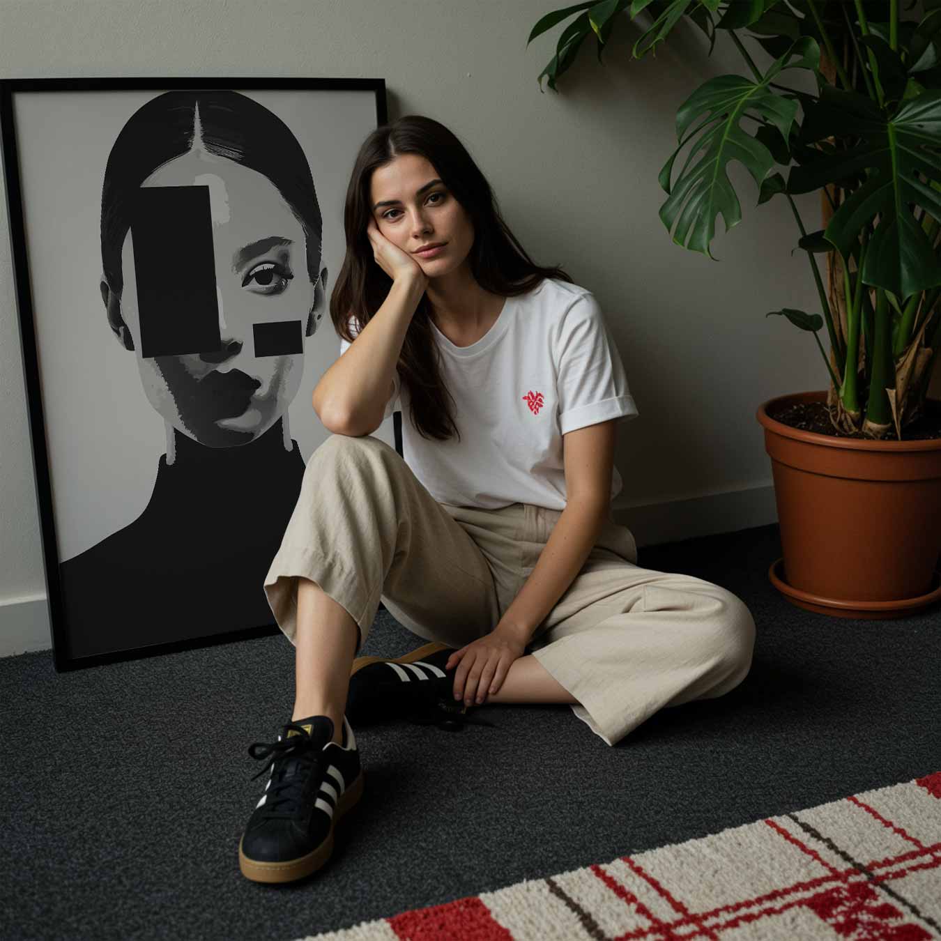 Moderne Geometrische Kunstposter-WallArtistic