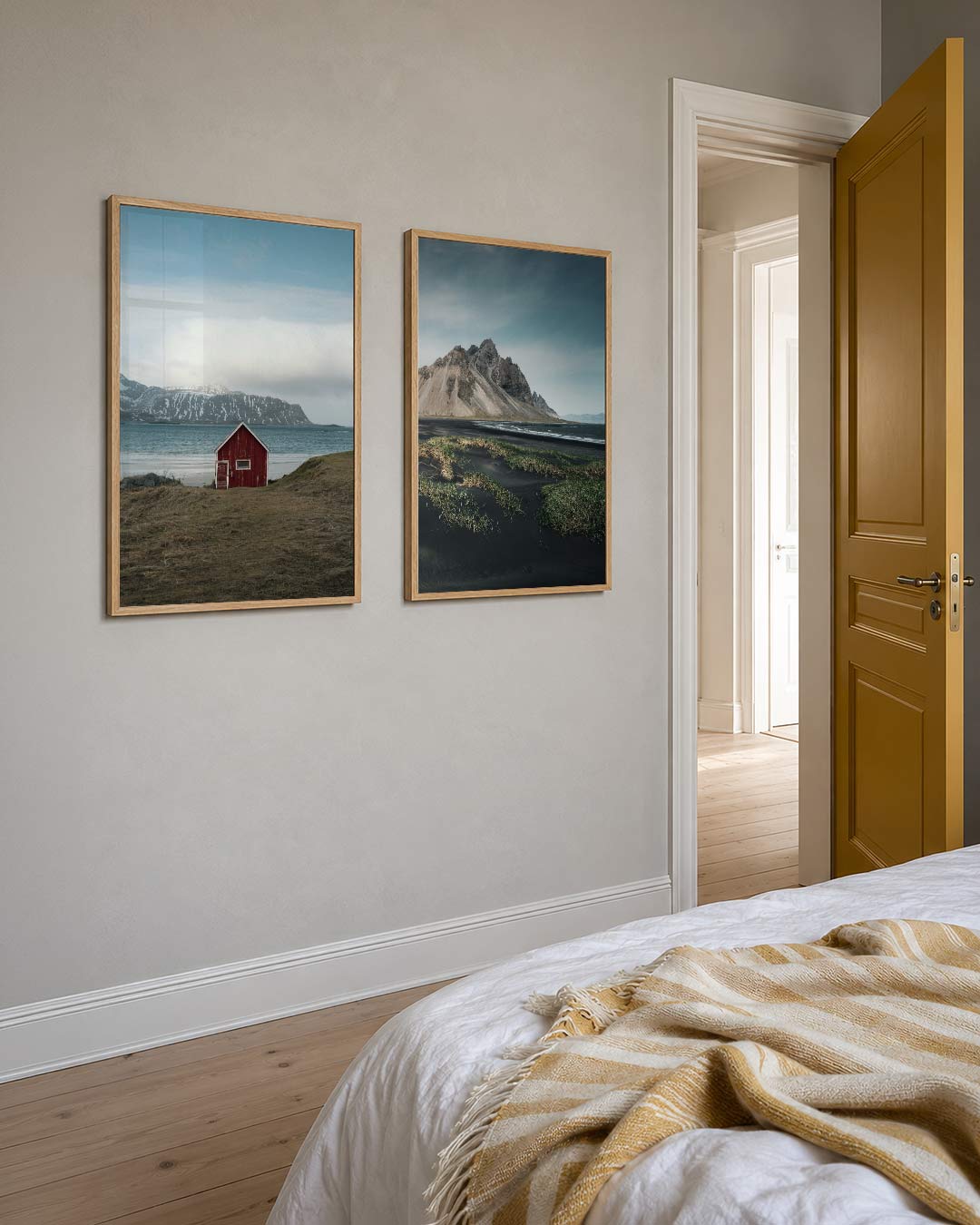 Rustieke huisje Posterset